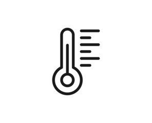 Beauty line icon on white background