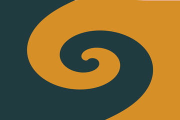 dwukolorowa spirala - obrazy, fototapety, plakaty