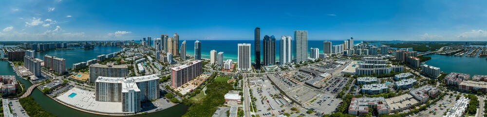Sunny Isles Beach - Miami planar panorama