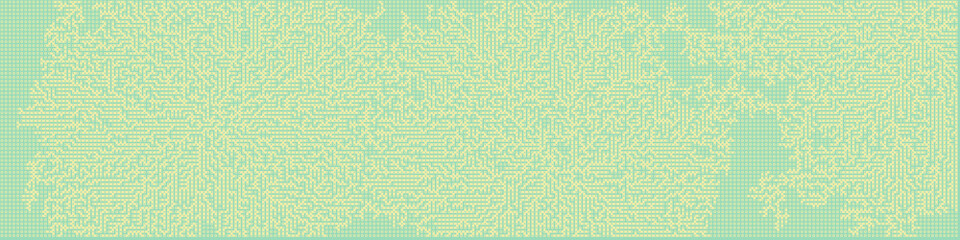 Fototapeta premium Albert-Laszlo Barabasi algorithm network visualization implementation illustration