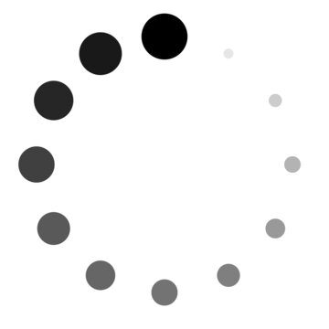 black loading circle
