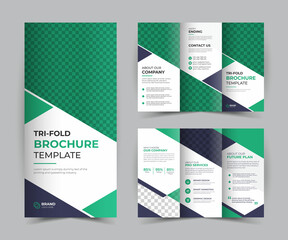 Business trifold brochure Creative and
Professional brochure flyer poster cover annual report vector design. Simple and minimalist promotion layout template
