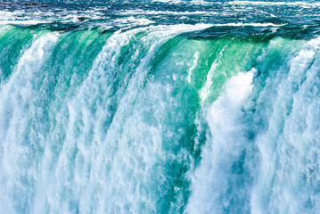 Niagara falls close up, Ontario, Canada