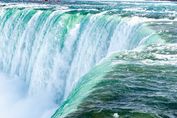 Niagara falls close up, Ontario, Canada