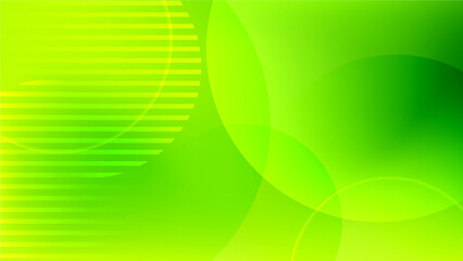 Abstract geometric background. Green shapes composition for poster, flyer and landing page. Vector gradient futuristic wallpaper. EPS 10