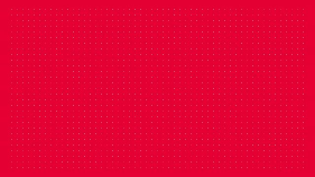 abstract background with dots on red background