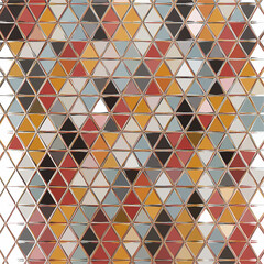 Fototapeta premium Vector Illustration of abstract vitrage background. Decorative stained glass pattern for design poster, cover, flyer and brochure.