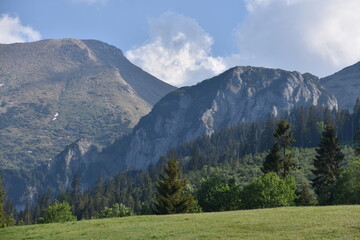 Fototapeta premium Słowacja, Tatry Bielskie, góry, Park Narodowy, TANAP, 