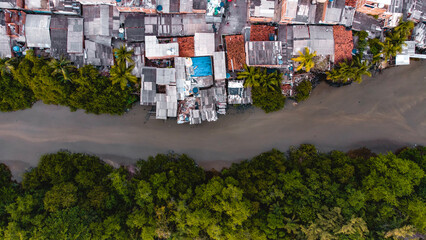 Recife Pernambuco Nordeste RioMar Prédios Casas Pina Cabanga Afogados Rios Enchente Favela...