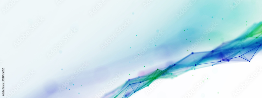 Poster abstract wave background frame. design of connection of flow smoke, energy. texture plexus of chaoti