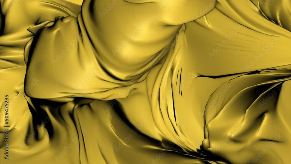 Poster moving 3d texture of liquid. motion. dense liquid randomly move in waves. background of dense swirli