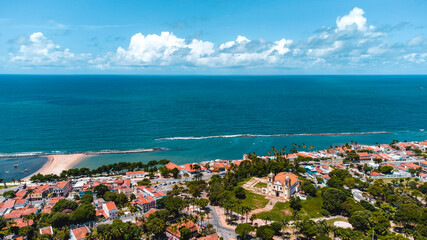 Olinda Pernambuco Recife Litoral Praia Centro Histórico Igrejas Coral Oceano Natureza Sol Verão...