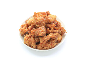접시에 담긴 닭강정