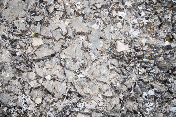 Texture of the rock  wall stone.