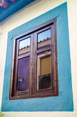 Architecture detail in Calpe, Spain