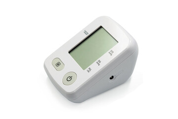 Fototapeta premium Sphygmomanometer, blood pressure monitors, isolated on white background