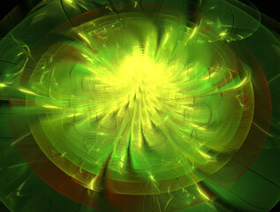 Imaginatory fractal abstract background Image