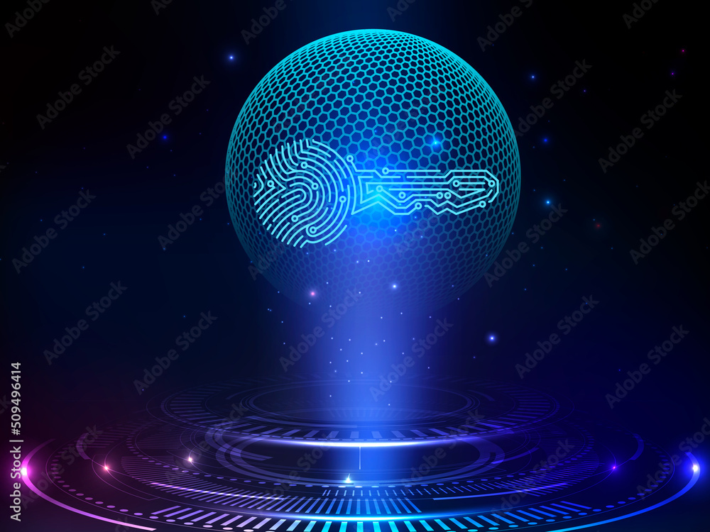 Poster world with internet devices. global communication technology. 2d render background