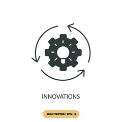 innovations icons  symbol vector elements for infographic web