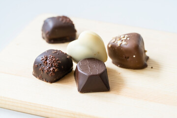 チョコレートのサンプル