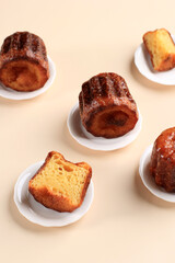 Caneles de Bordeaux, Traditional French Sweet Dessert