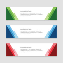 Abstract Banner Background Design Vector