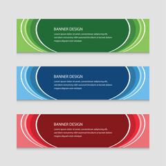 Abstract Banner Design Vector Background 
