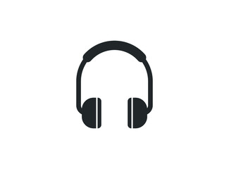 Fototapeta na wymiar headphone icon vector sign symbol