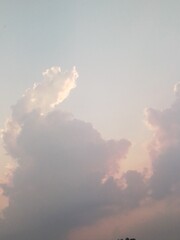 clouds in the sky