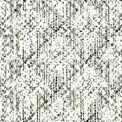 Check Seamless Pattern. Stripes and Swirls Batik Jeans Background. Abstract Geometric Corduroy. Floral Diagonal. Watercolor Imitation of Tartan Velvet Textile. Tie Dye Retro Illustration for Denim.