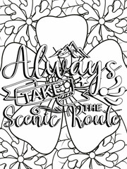 motivational quotes coloring pages design .inspirational words coloring book pages design.