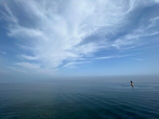 person on the beach