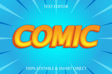 comic 3 dimension emboss comic style