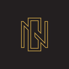 initial letter NG logo simple unique