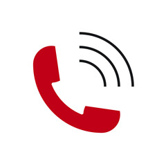 telephone vector for website symbol icon presentation