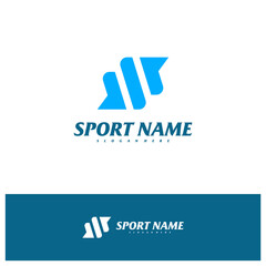 Fototapeta premium Letter S logo design vector template, Initial S logo concepts illustration.