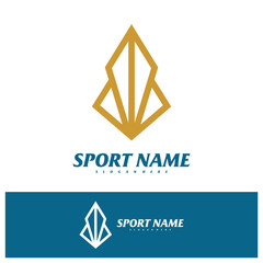 Fototapeta premium Simple Squid logo design vector template, Squid logo concepts illustration.