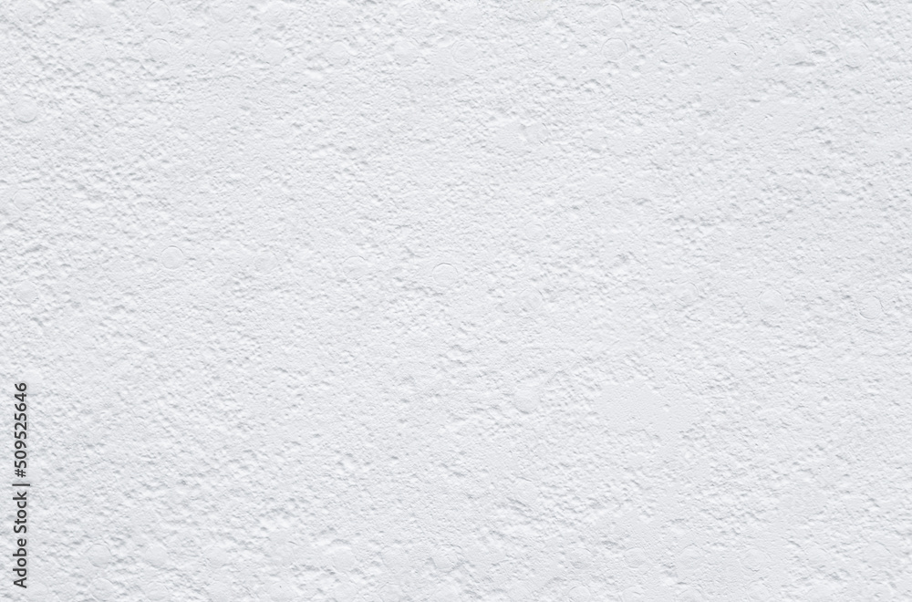Poster uneven and bumpy wall painted in white, front view. high resolution full frame textured background. 