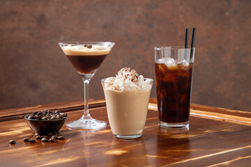caffe' cocktail con caffe'e ghiaccio