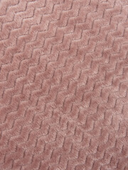 pink fleece. fragment of texture and pattern. macro