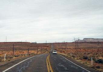 road in the desert