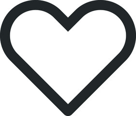 Heart icon, health icon vector