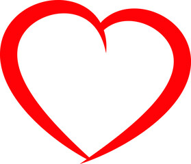 Heart icon, love icon vector