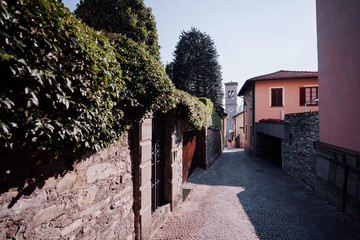 Fototapeta na wymiar Travel by Italy. Architecture of small italian town.
