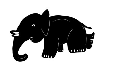 illustration of an elephant