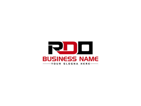 Modern RDO Logo Letter Vector Icon, Creative RD Logo Icon Design For Any Type Of Business