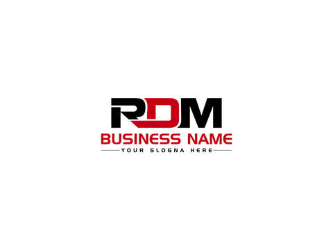 Modern RDM Logo Letter Vector Icon, Creative RD Logo Icon Design For Any Type Of Business