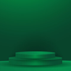 3d podium for presentation and show product