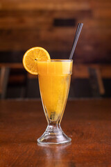 glass of orange juice