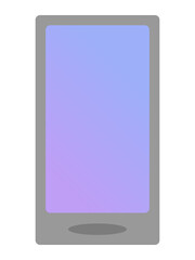 Smartphone with stylish gradient screen